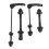 Bicycle Axle Quick Release Front And Rear Axle Hubs (1 Set) 1
