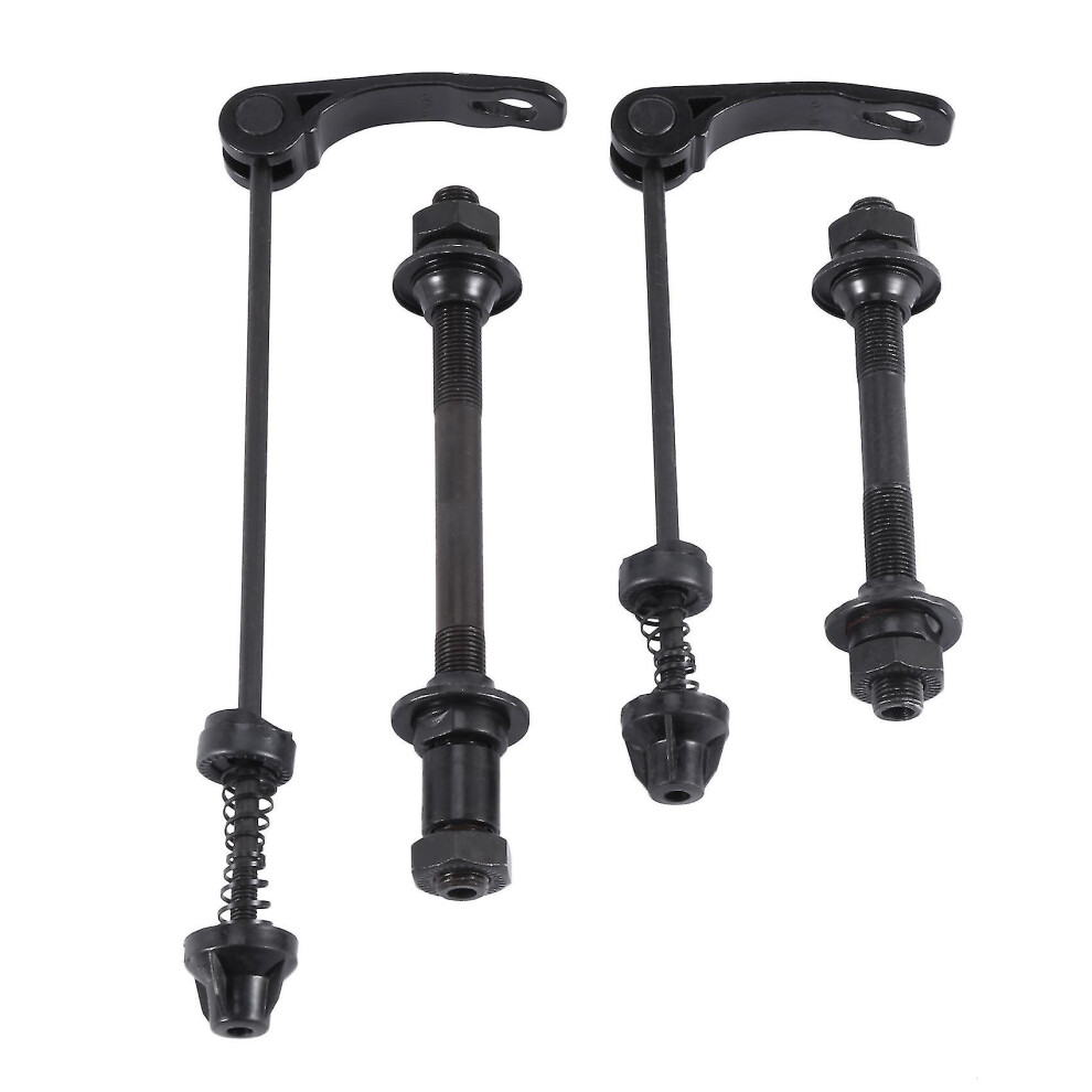 Bicycle Axle Quick Release Front And Rear Axle Hubs (1 Set)