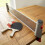 Table Tennis Set With Expanding Net To Fit Any Table,red / Black 1