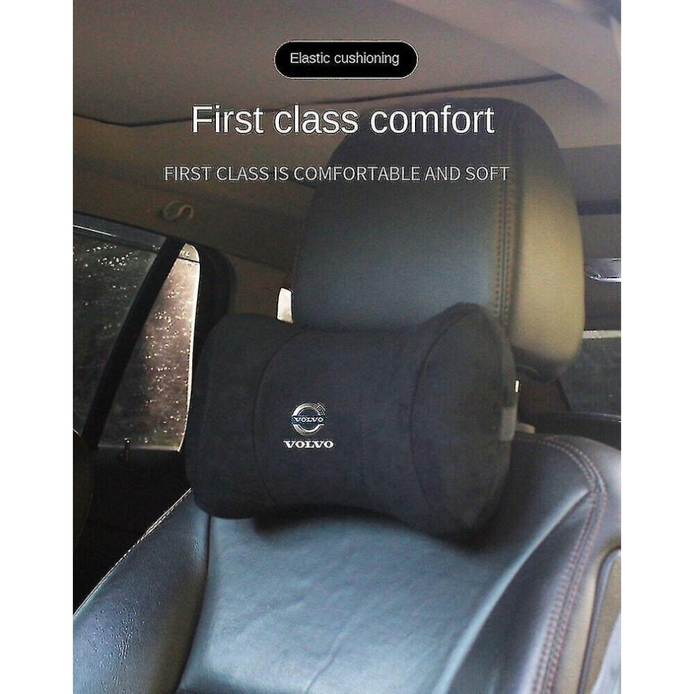 Suitable For Volvo Deerskin Pillow Pillow Neck Pillow Car Cervical Vertebra Pillow Seat Sleeping Pillow Car Sleeping