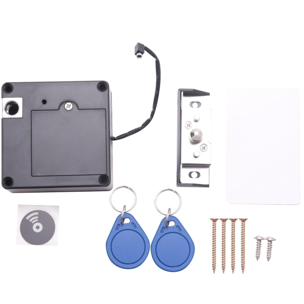 Smart Electronic Rfid Cabinet Lock No Hole Easy Installation Furniture Locker Shoe Cabinet Drawer D