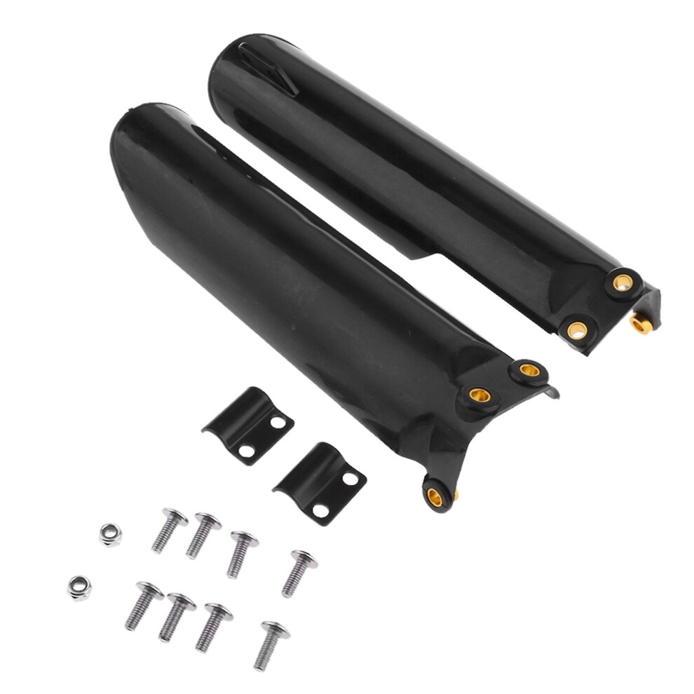 1pair Motorcycle Front Fork Absorber Protector Covers Plastic Guards For 110cc 125cc 140cc 150c 160c
