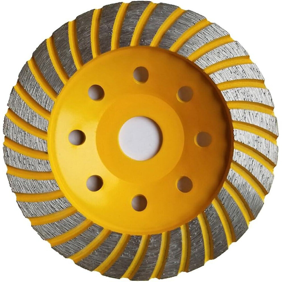 Diamond Grinding Disc Concrete Grinding 125 X 22.2 Mm Grinder Plate For Concrete, Granite, Stone And Masonry Brick Surfacing Shaping
