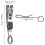 Multi-purpose Clip Keychains Suspension Clip Tool With Carabiner Perfect For Hanging Tools, Flashli 3