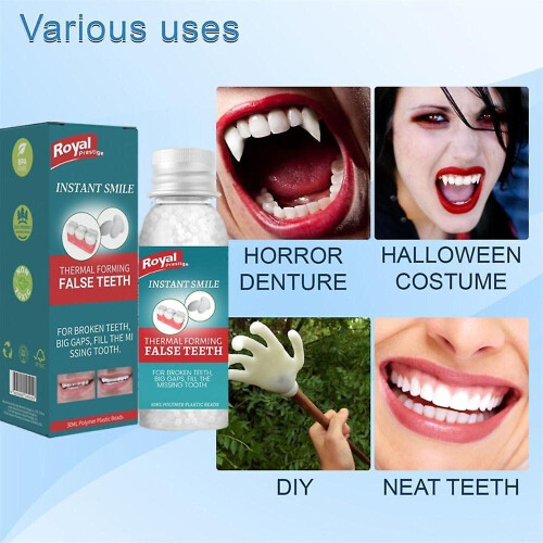 Teeth Glue Tooth Repair Kit Moldable Tooth Broken Teeth Gaps Repair 2