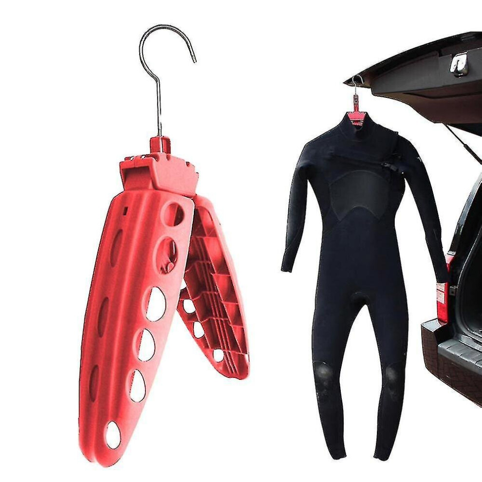 Travel Diving Surf Drysuit Wetsuit Hanger Fast Dry Suit Hanger Folding Jumpsuit Surfing Diving Wet Suit Freediving Suit Hangers