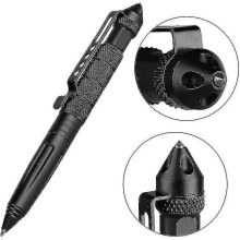 Military Tactical Pen with Emergency Glass Breaker - Aluminum Alloy Multipurpose Tool for Writing & Self-Defense