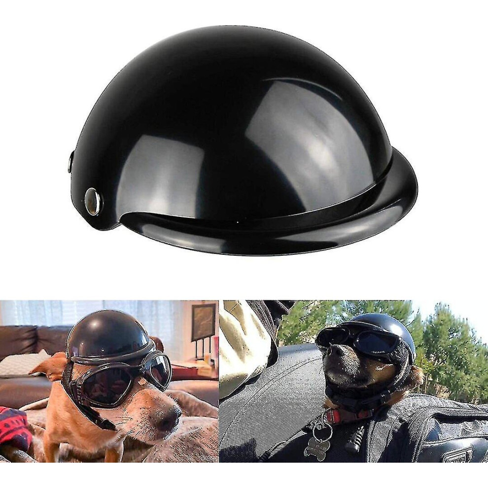 Pet Helmet Motorcycle Dog Helmet Doggie Helmet For Bike Cat Hat Riding Puppy Helmet