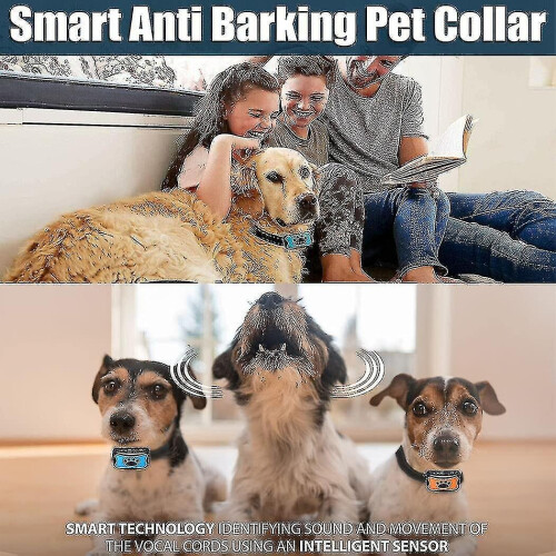 3 In1 Anti Bark Dog Collar Excessive Barking Device Safe Harmless 2