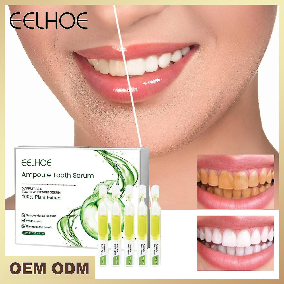Ampoule Toothpaste, Removing Tartar And Plaque Bacteria And Various Oral Problems