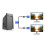 1 In 2  Out Split Screen Vga Cable 2