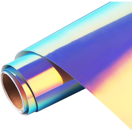 Holographic Adhesive Vinyl Roll - Permanent Craft Glossy