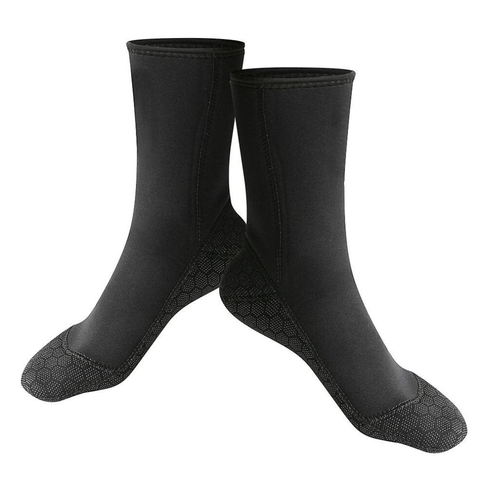 Slinx 3mm Neoprene Scuba Diving Socks Surfing Snorkeling Sock Water Sports Equipment (l)