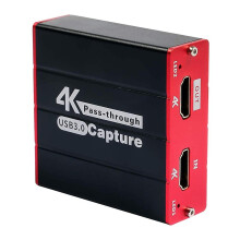 Usb3.0 4k Video , 1080p 60fps Hd Game Capture Device Cam Link With Passthrough Work With - Refurbished