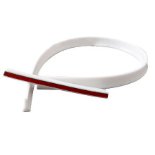 Shower Door Dam Water Stopper Collapsible Shower Threshold Water Barrier Waterproof Strip