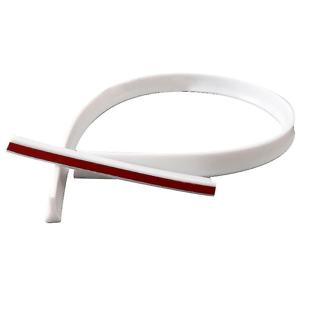 Shower Door Dam Water Stopper Collapsible Shower Threshold Water Barrier Waterproof Strip
