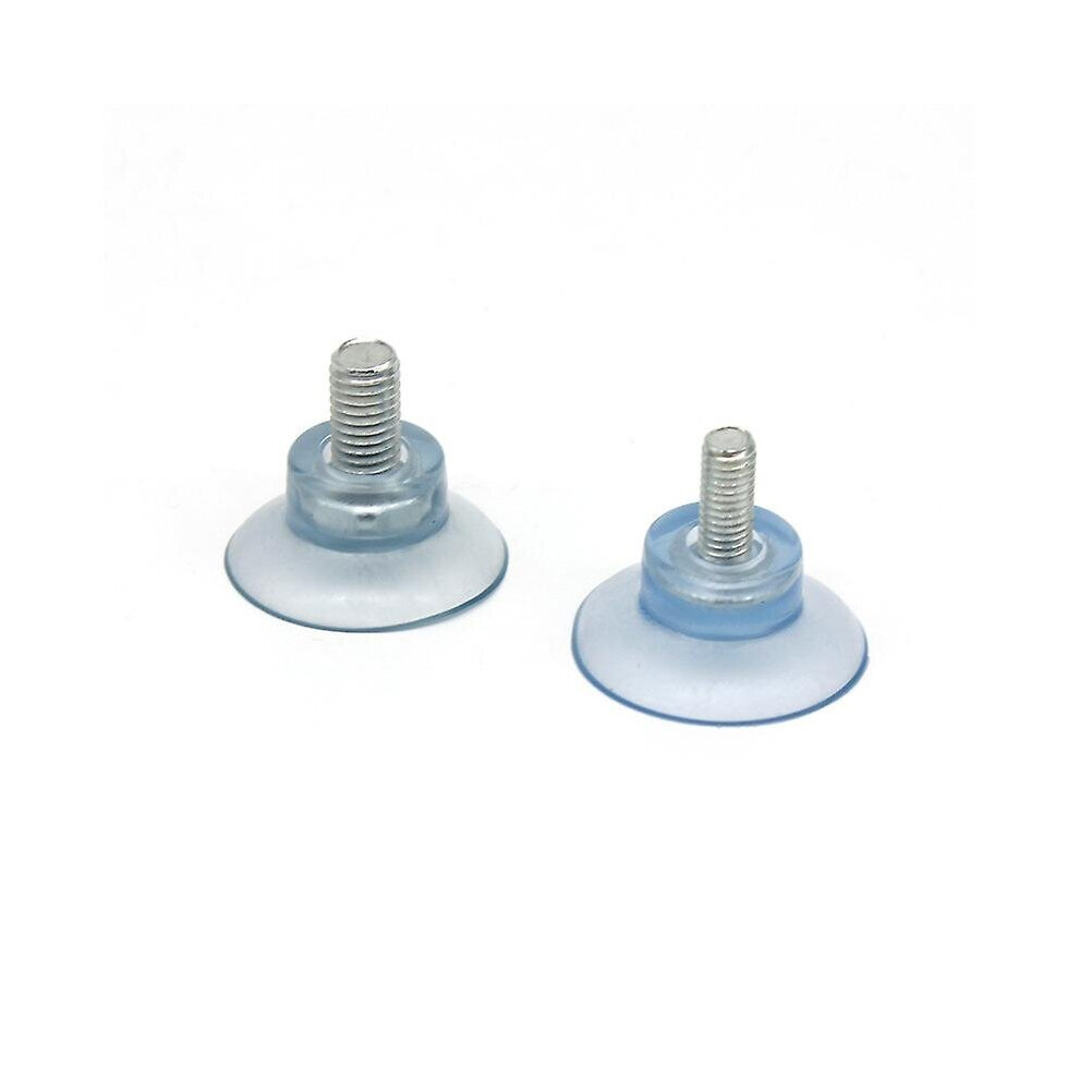 4pcs Set 32mm Suction Cup, M8 Screw Suction Cup Nut Tube Suction Cup Nut With Suction Cup Furniture Foot Pad Adsorption Force