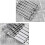 Dough Cutter Cake Divider, Stainless Steel 7 Wheels Adjustable Pastry Wheels, Multifunctional Stainless Steel Dough Divider, Cutting Wheel, Pizza Cutt 5