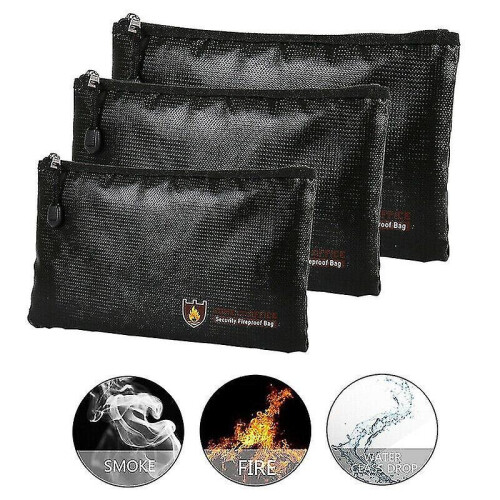 Fireproof Document Bag Money Box Fireproof Fireproof Waterproof 27 * 17 Cmfireproof Document Bag Money Box Fireproof Fireproof Waterproof 27 * 17 Cm 2