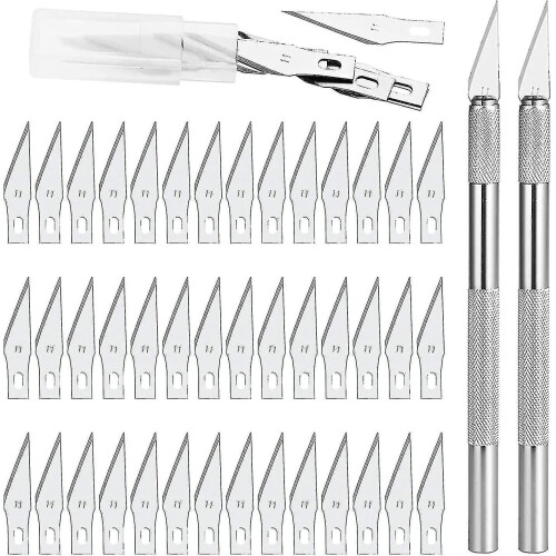 Scalpel Precision Work Cutter 2 Avec 42 Lames Pour Couper