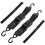 2-pack Boat Trailer Transom Tie-down Straps,2in X 4ft Adjustable Transom Straps With Quick Release 1