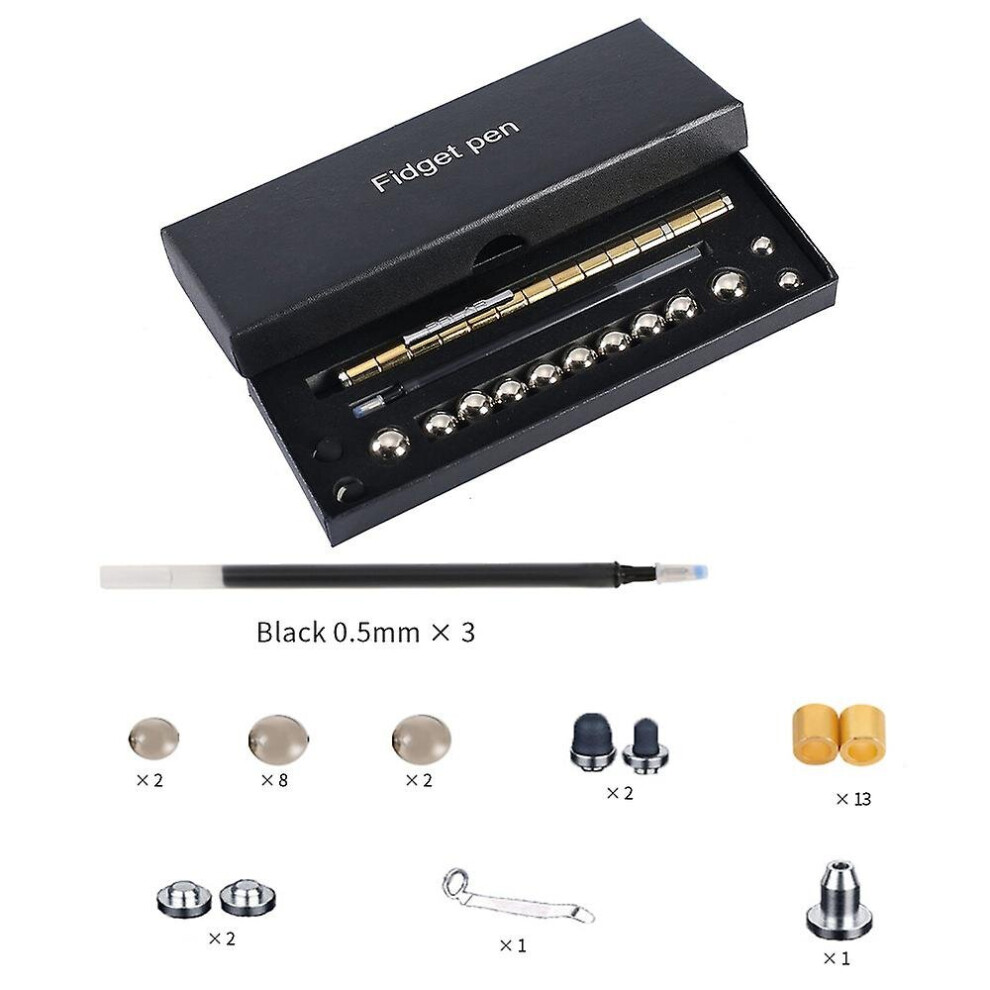 Magnetic Magic Fidget Pen Diy Decompression Toy Stress Relief Gift