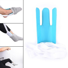 Sock Stocking Aid Puller Assit Disabilty Aid Helper Terry Cloth Dressing Help Shytmv