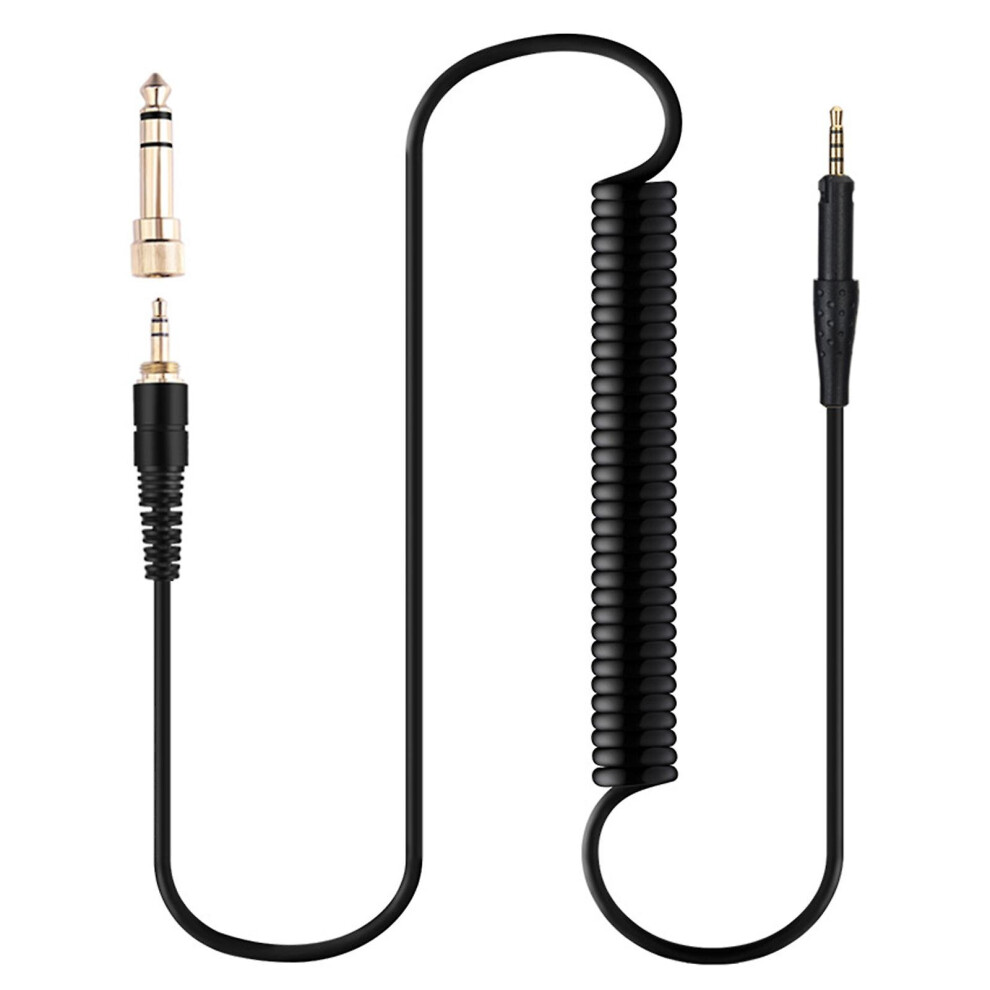 3.5Mm Headphone Cable With 6.5Mm Adapter For Sennheiser Hd6 Hd7 Hd8 Earphone Silver