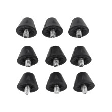 25 Pcs Football Shoe Replacement Spikes 16mm Soccer Shoe Studs Spikes For 5mm Threaded Running Shoe
