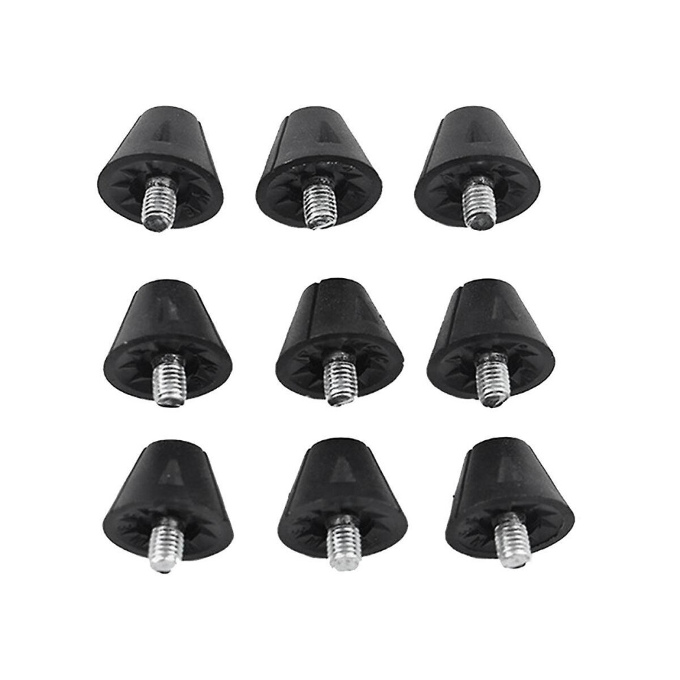25 Pcs Football Shoe Replacement Spikes 16mm Soccer Shoe Studs Spikes For 5mm Threaded Running Shoe