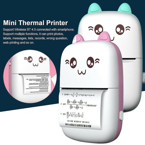 Refurbished Mini Portable For Mobile Phone Wireless Bluetooth-compatible Thermal Printer 2