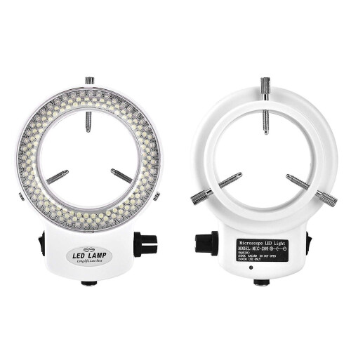 Cisea 144 Led Ring Light Beads Light Source Luminous Adjustable Ring Lamp For Stereo Microscope(white) 1