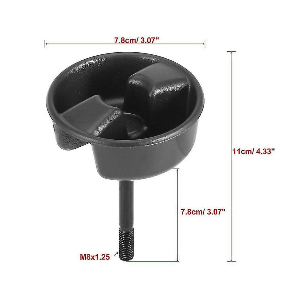 2pcs For Wrangler Jk 2007-2017 Hard Top Mounting Screw Knobs 1cj57dx9ad Mount Tab