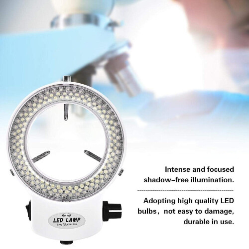 Cisea 144 Led Ring Light Beads Light Source Luminous Adjustable Ring Lamp For Stereo Microscope(white) 2