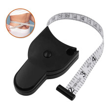 1.5m 60" Double-sided Self-tightening Tape Scale Body Measuring Cloth Tailor Measure