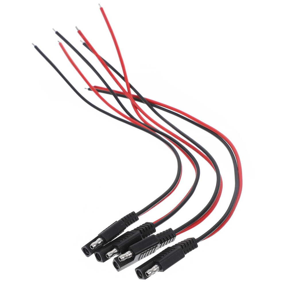 4 Pcs Plugs Sae Plug Sae Extension Cable 12v Plug Connector Sae Quick Connector Disconnect Plug Sae Battery Plug