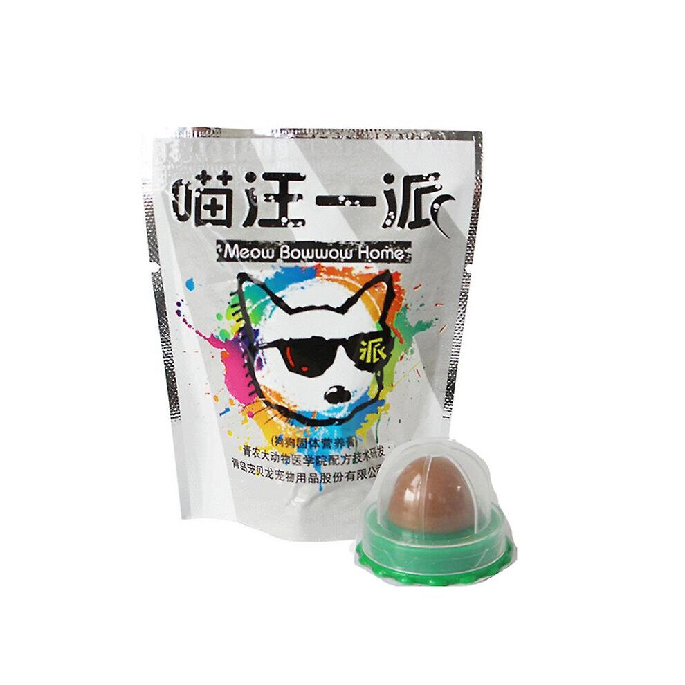 Dog Sugar Ball Dog Snacks Candy Licking Solid Nutrition Dog Energy Ball Toy