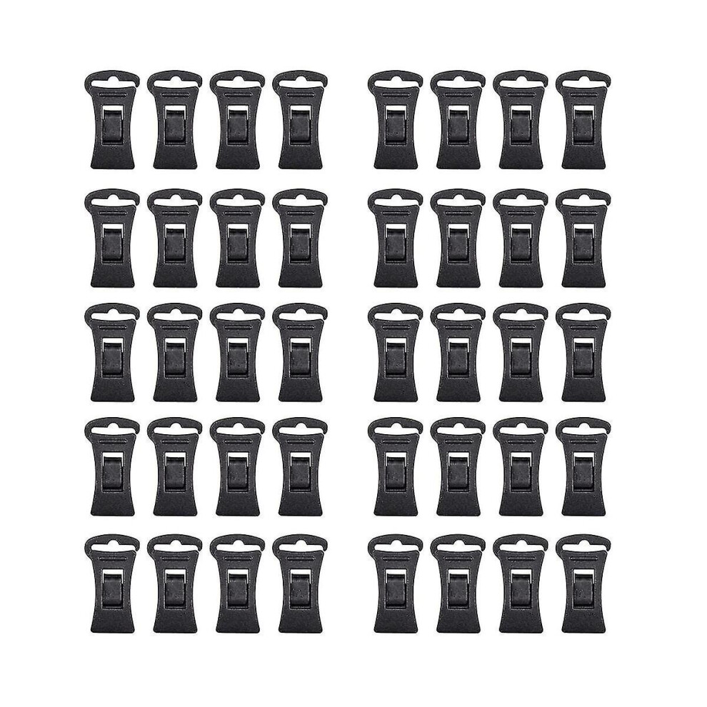 40pcs Laundry Sock Clips Socks Hanger Laundry Clothes Clips Clothespins Clips Drying Racks Drying O