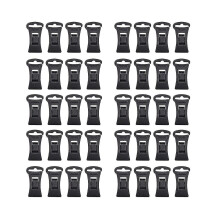 40pcs Laundry Sock Clips Socks Hanger Laundry Clothes Clips Clothespins Clips Drying Racks Drying O