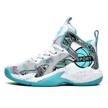 Kids Basketball Shoes Breathable Sneakers Boys Girls Sports Shoes Yj8768