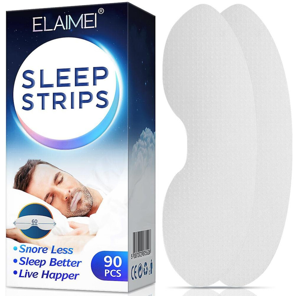 90pc Sleep Strip Mouth Tape Advanced Gentle Mouth Tape For Better Nose Breathing