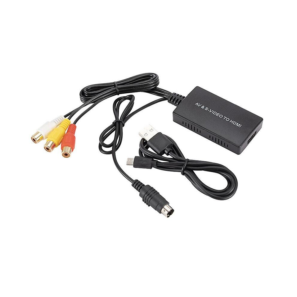 S-video To Hdmi Converter Av To Hdmi Adapter Rca Converter Support 1080p Hfmqv