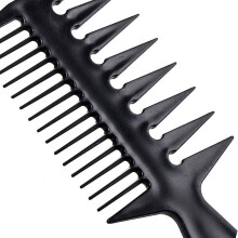 Men Hair Comb Tool Double Sided Barber Salon 3 In 1 Wide Teeth