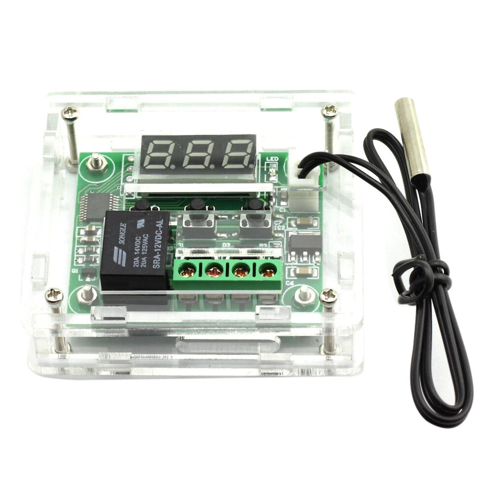 W1209 Dc 12v Thermostat Temperature Control Switch Thermometer Controller With Digital Led Display
