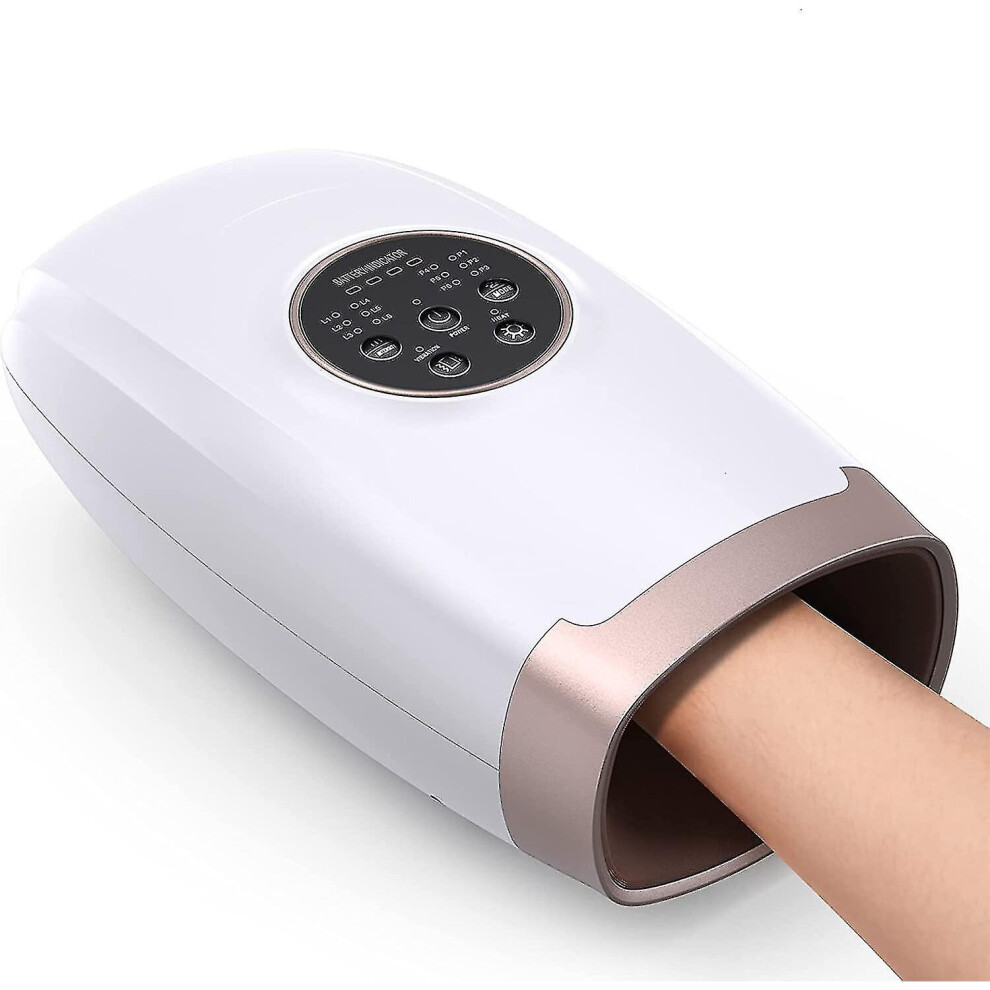 Hand Massager - Hand Massager For Arthritis And Carpal Tunnel - Cordless Hand Massager With Heat And Air Compression For Pain Relief, Joint Pain