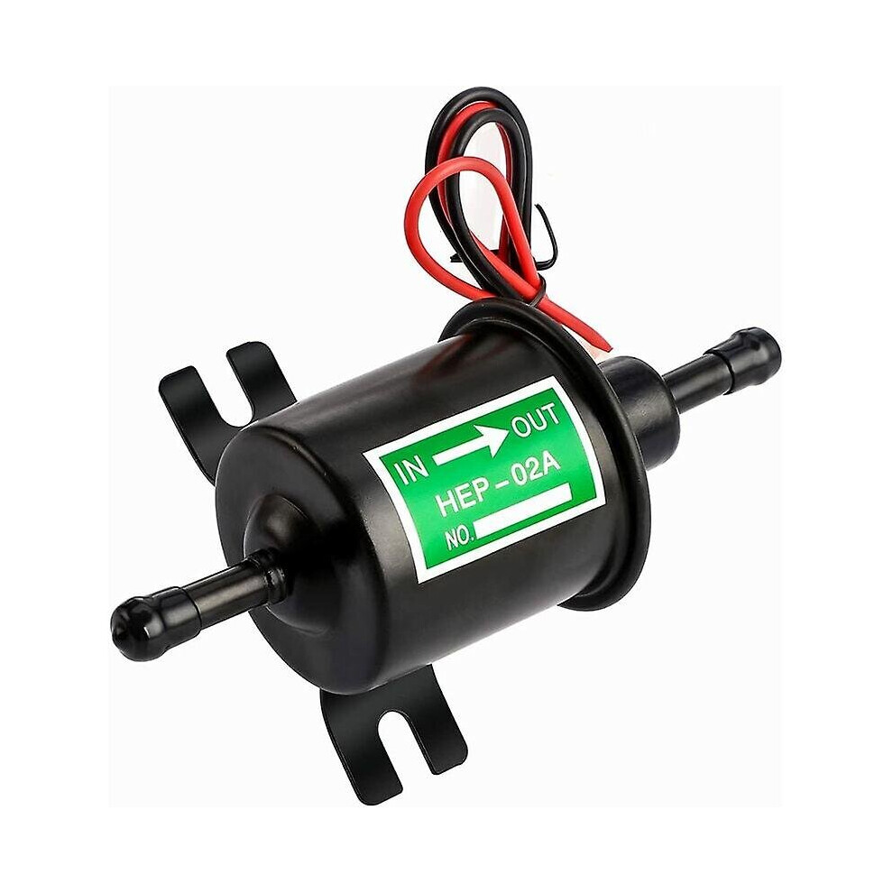 12v Electric Fuel Pump Hep-02a Low Pressure Electric Fuel Pump 2.5-4psi For All Cars, Trucks And Boats Cisea
