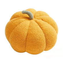 (  Yellow,   35*26cm/13.8x10.3inch) Ginger Ray Large Beige Boucle Autumn Halloween Pumpkin Soft Decoration pillow