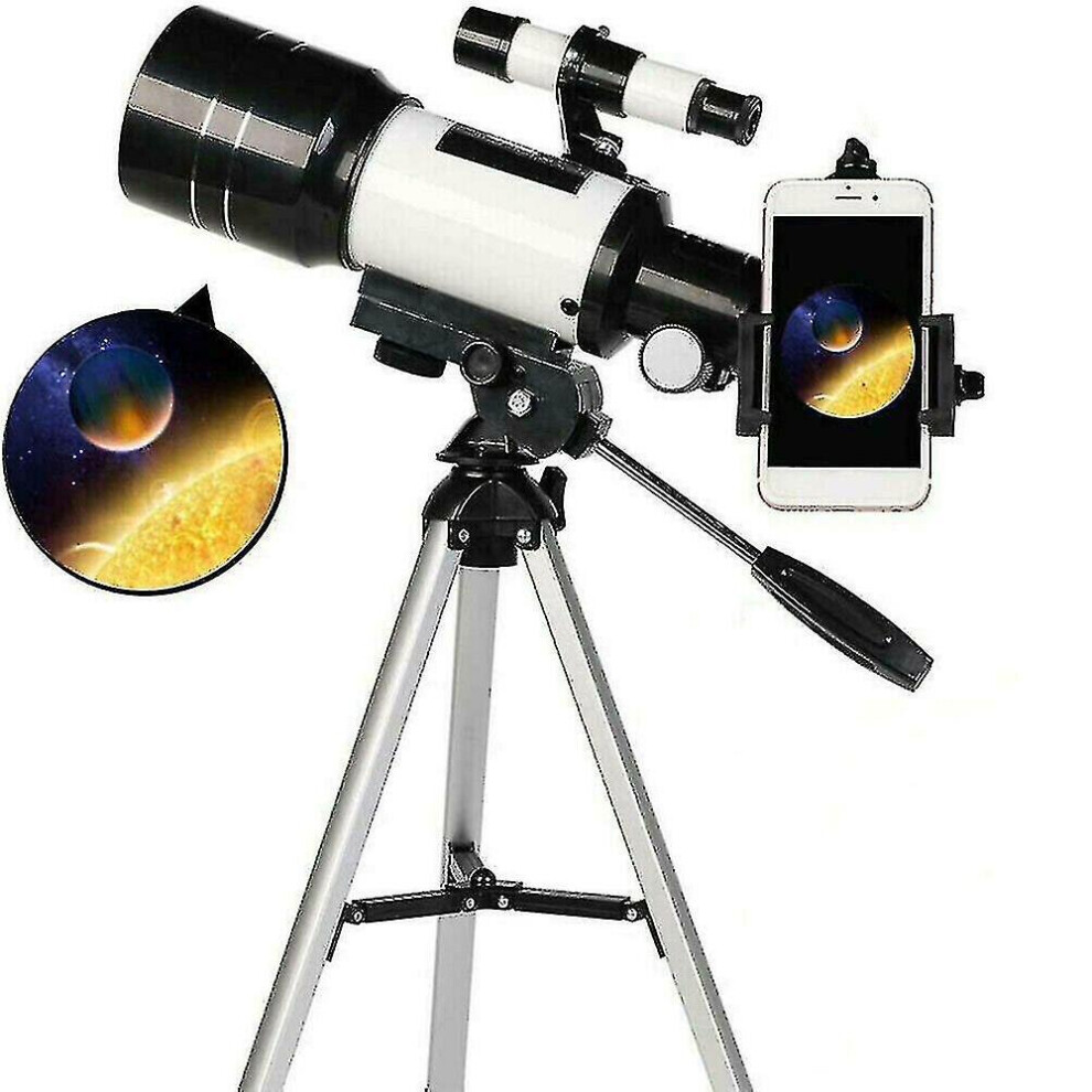 150x Astronomical Telescope F30070 Zoom Hd Outdoor Monocular With Tripod 70mm