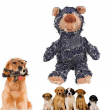 (  Blue) Extreme Bear Dog Toy Indestructible Robust Companion Chewers Chew Toys