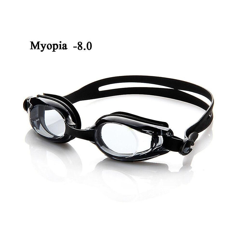 2023 New Anti Fog Adult Prescription Optical Myopia -1.5 To -8 Swimming Goggles Swim Silicone Water Diopter Swimming Eyewear Glasses Cc